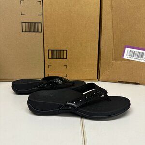 Vionic Aliza Sandals - all black - size 5